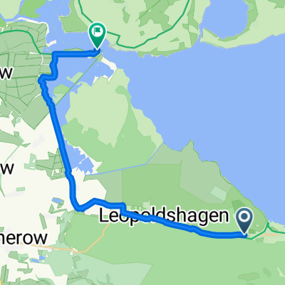 Mitteldrift nach Ende der Ausbaustrecke