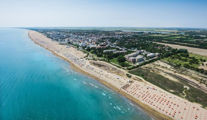 Photo 1 of the Bikemap route "Route to Bibione" Photo 1 of the Bikemap route "Route to Bibione"