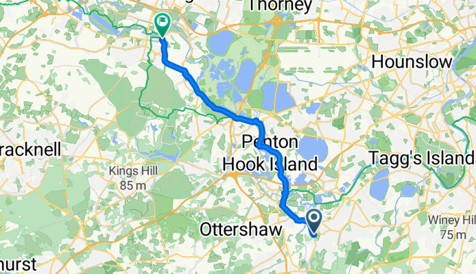 Von Weybridge bis Windsor