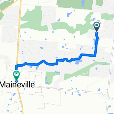 Berringer Court to West Foster-Maineville Road