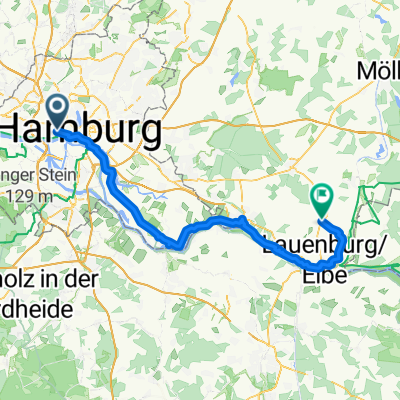 Etape 3 Hamburg Hotel - Lütau (Gasthof Basedau))