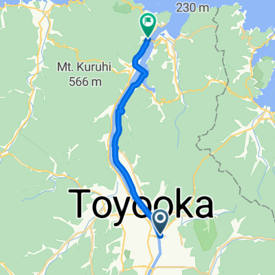 Tachino, Toyooka to Oshima, Toyooka