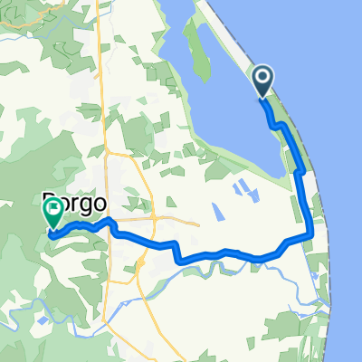 Route des Marines de Borgo nach Lucciana