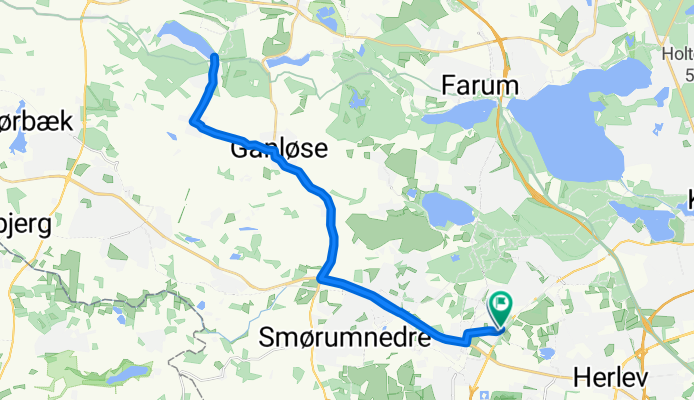 Digterparken, Ballerup to Digterparken, Ballerup