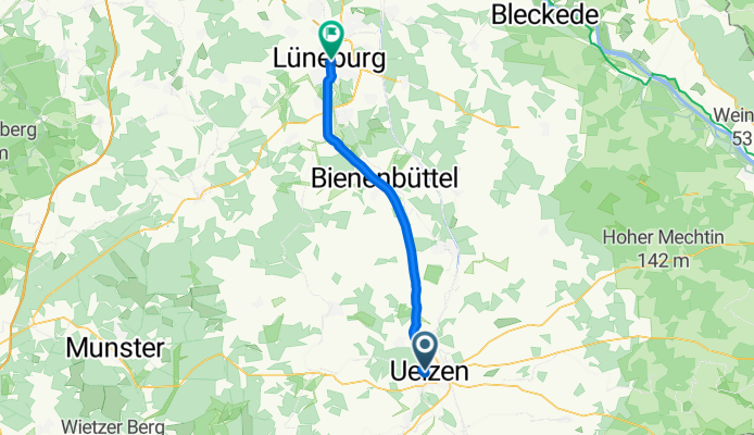 Von Uelzen bis Lüneburg