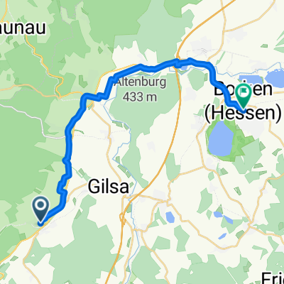 Von Jesberg bis Borken (Hessen)