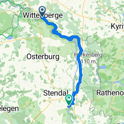Etappe 6 Wittenberge - Tangermünde