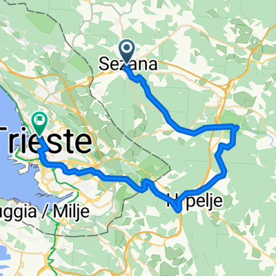 Sežana občina to Via Pierluigi da Palestrina 2A