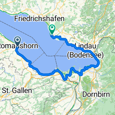 Von Romanshorn nach Langenargen