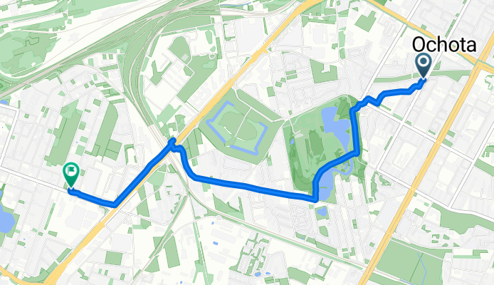 Opaczewska, Warszawa do Naukowa, Warszawa