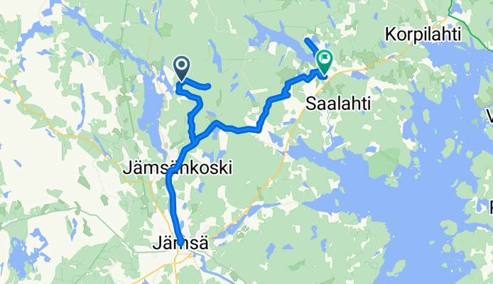 Jämsänkoski - Korpilahti