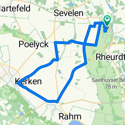 Rheurdter Straße nach Rheurdter Straße