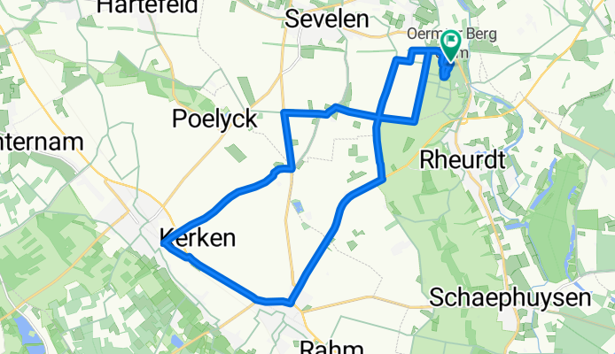 Rheurdter Straße nach Rheurdter Straße