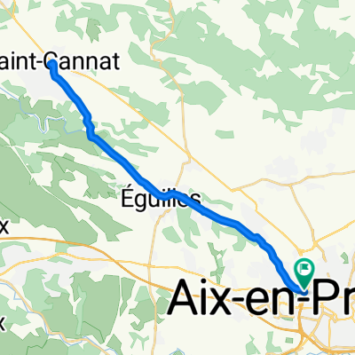 Chemin de Bouenhoure, Aix-en-Provence à Chemin de Bouenhoure, Aix-en-Provence