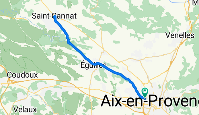 Chemin de Bouenhoure, Aix-en-Provence 脿 Chemin de Bouenhoure, Aix-en-Provence