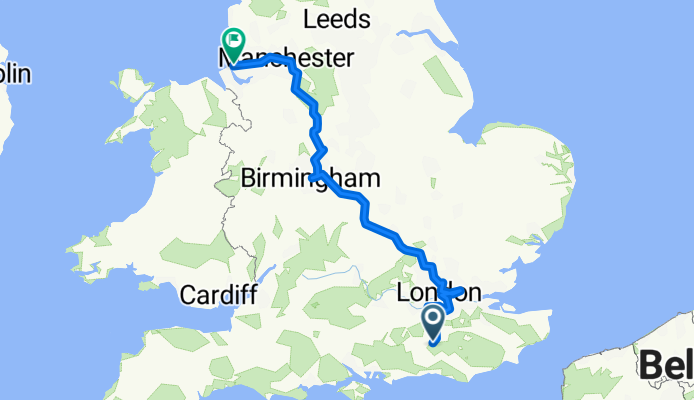 From Broadfield to Liverpool