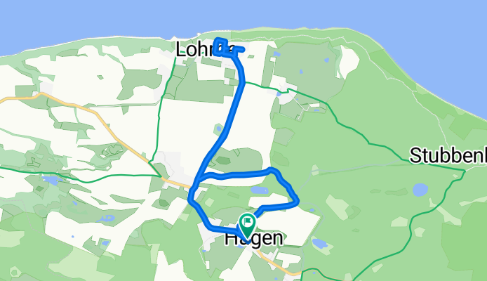 Smillenzweg, Lohme nach Smillenzweg, Lohme