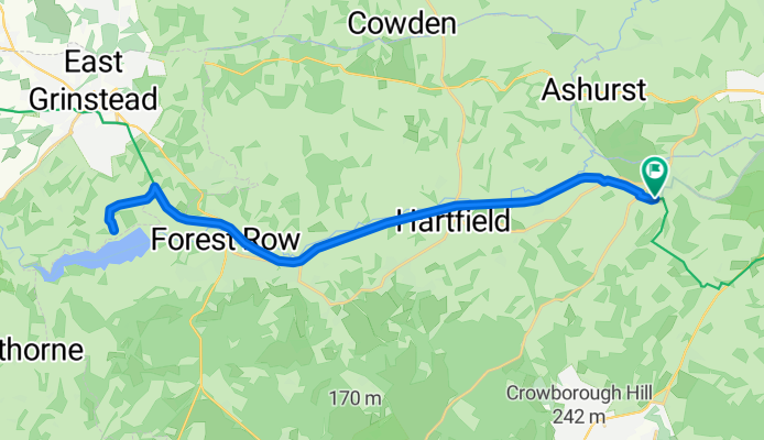 From Tunbridge Wells to East Grinstead