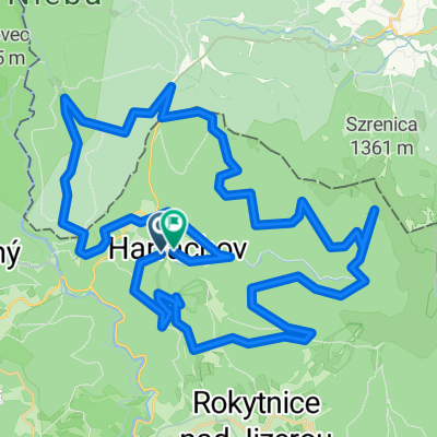 Harrachov v Krkonoších do Harrachov