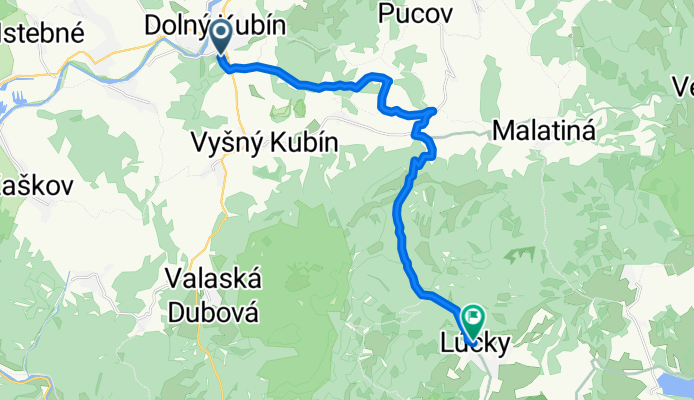 D.Kubín- Srňacie- Osádka- Lúčky