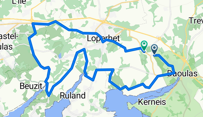Route in Dirinon