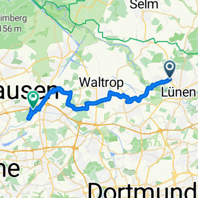Lünen-Emscherland---Hinweg27km
