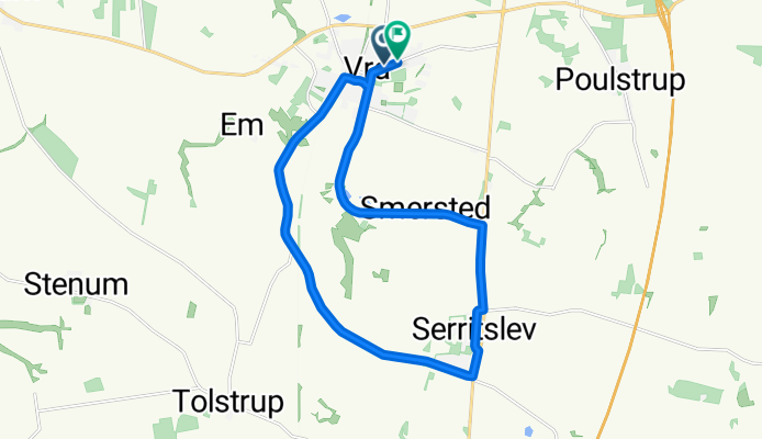 Vrejlevvej, Vrå to Vrejlevvej, Vrå