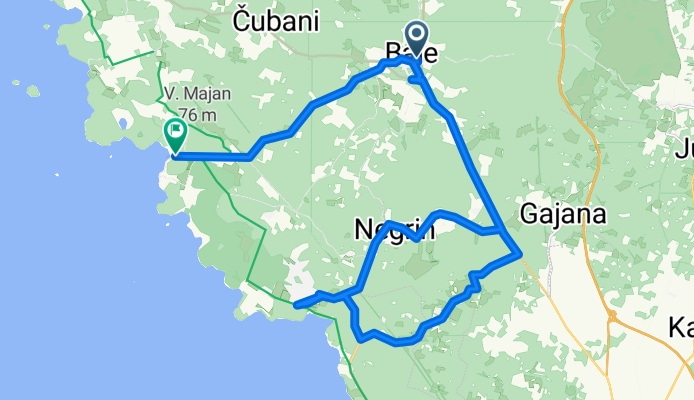 Moderate route
