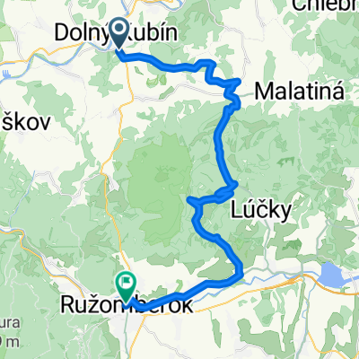 DK- Srňacie- Osádka- Turík- Ružomberok