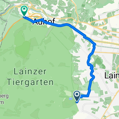 Route in Vienna