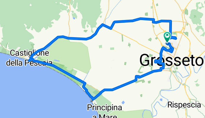 Via Nepal, Grosseto a Via Nepal, Grosseto