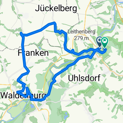 Mühlenstraße, Limbach-Oberfrohna nach Mühlenstraße, Limbach-Oberfrohna