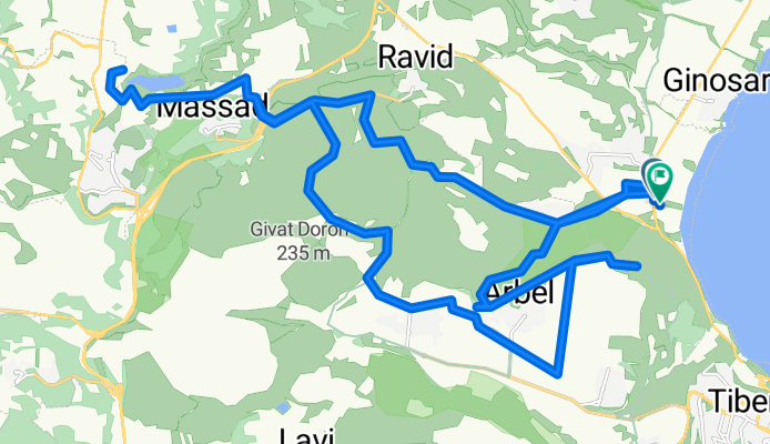 Route in Migdal