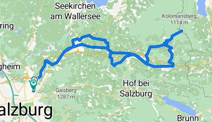 Salzburg – Kolomansberg – Salzburg