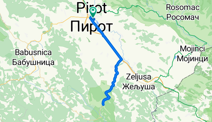 Save Kovačevića, Pirot to Save Kovačevića, Pirot