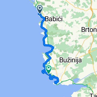 Križine 28A nach Kastanija