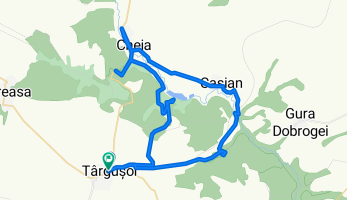 Strada Constanței, Târgușor to Strada Constanței, Târgușor