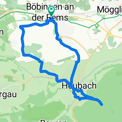 Schmiedeackerstraße, Böbingen an der Rems nach Schmiedeackerstraße, Böbingen an der Rems