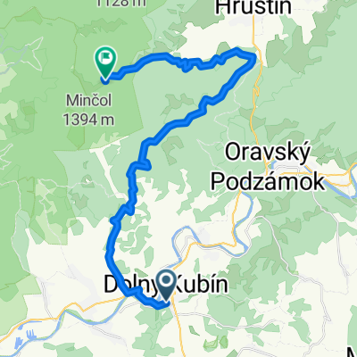 DK- (Koliesko - s.Príslop) - Hruštín/ Zábava