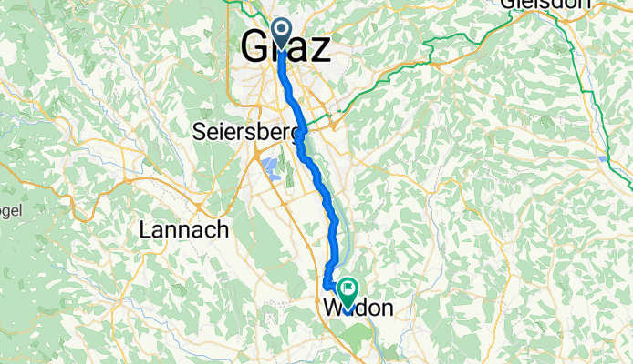 Graz bis Wildon