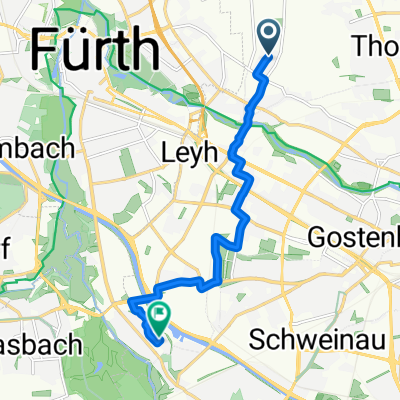 Leitenfeldstraße, Nürnberg nach Gutzberger Weg, Nürnberg