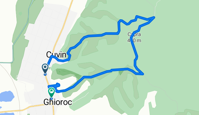 Ghioroc-Cuvin, Ghioroc to Sâmbăteni-Ghioroc, Ghioroc