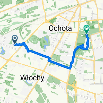 Naukowa, Warszawa do Rokitnicka, Warszawa
