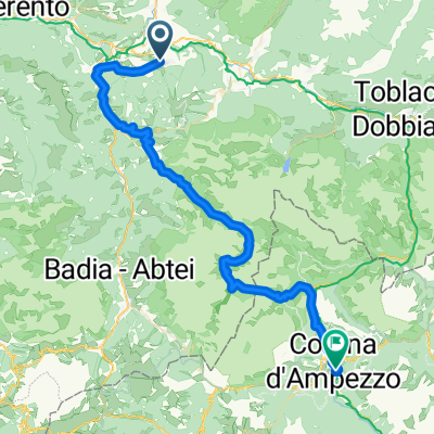 Von Bruneck bis Cortina d'Ampezzo