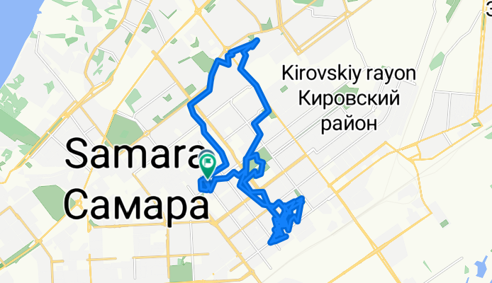 Спартаковская улица, Самара до Средне-Садовая улица, Самара