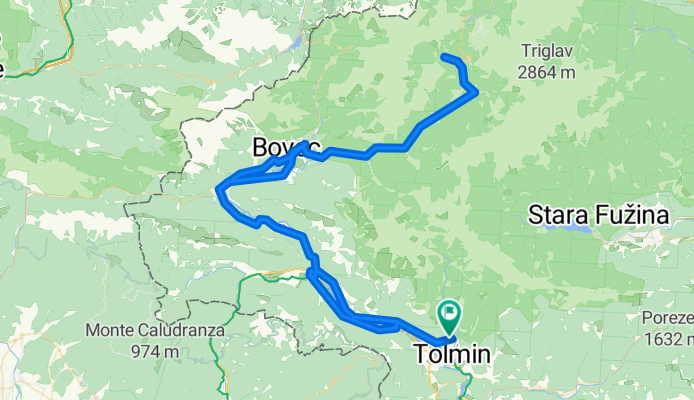 Trenta - Izvir Šoče