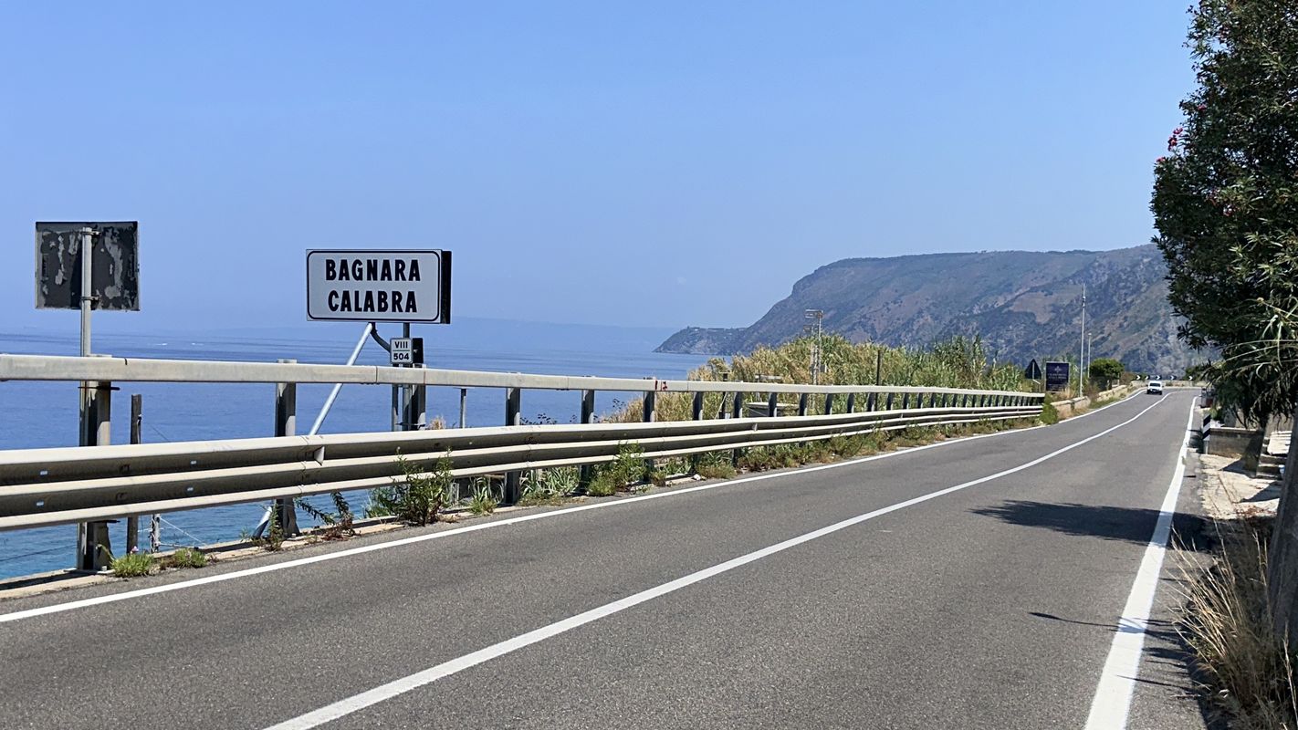 Via Cristoforo Colombo, Scilla a Bagnara Calabra
