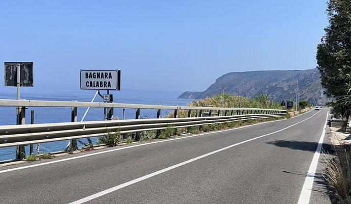 Photo 2 de l’itinéraire Bikemap « Via Cristoforo Colombo, Scilla a Bagnara Calabra »