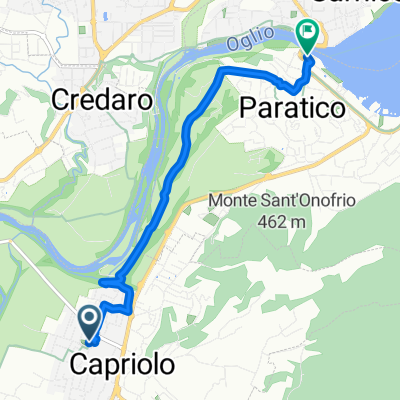 Da Via XXV Aprile a Via Roma 1c