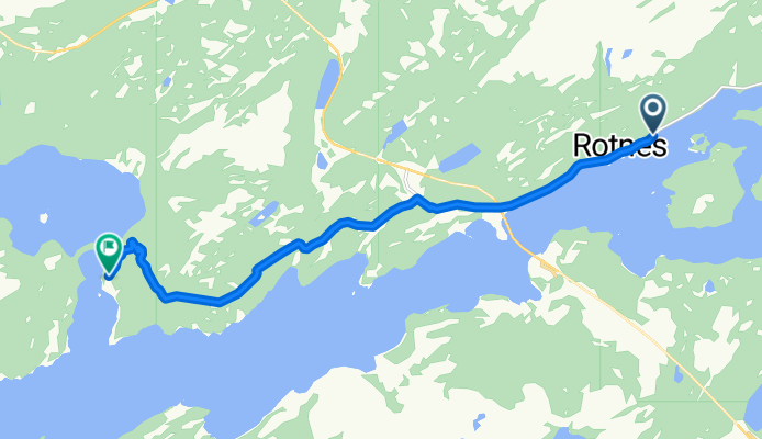 Åstfjordsveien, Snillfjord to Stålvikveien, Snillfjord